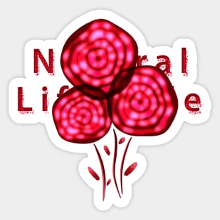 Burgundy beetroot Sticker